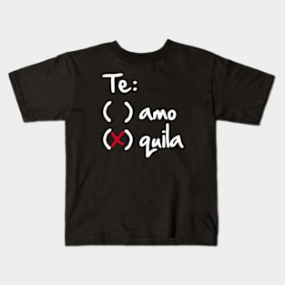 Teamo or Tequila Kids T-Shirt